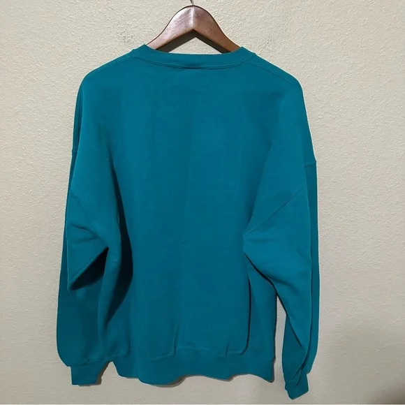 Vintage 90s Miami Dolphins Embroidered Sweatshirt - Picture 2 of 3
